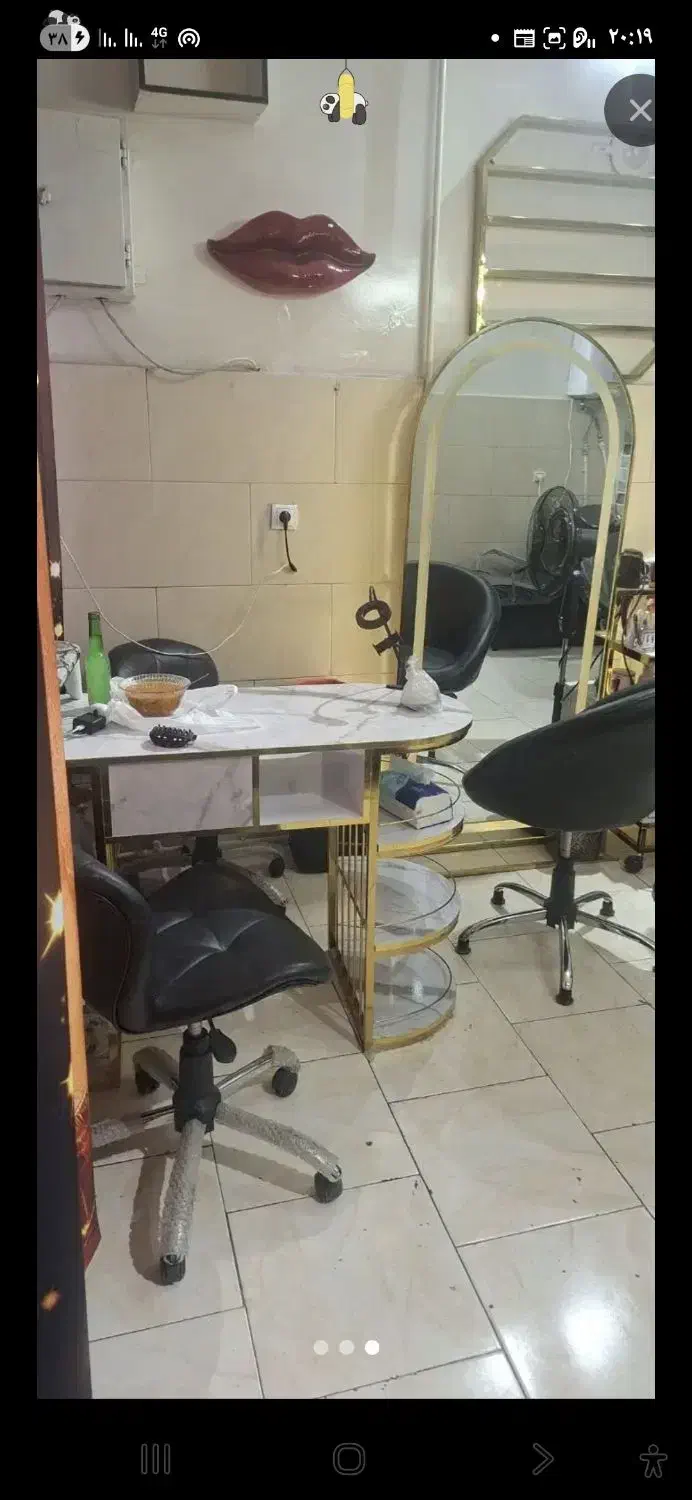 فروش فوری وسایل ارایشگاه نو نو فقط یک ماه خریداری|آرایشگاه و سالن‌های زیبایی|چهاردانگه (تهران), |دیوار