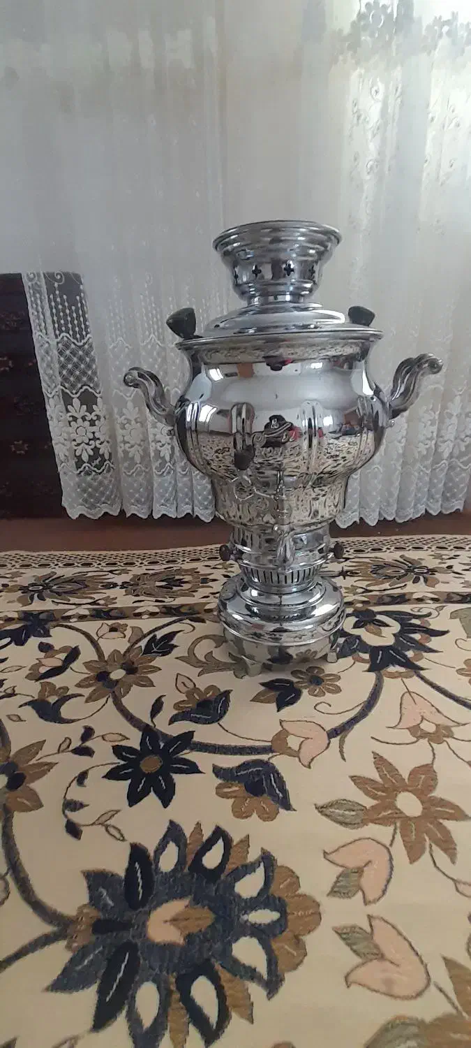 سماورنفتی‌روشن|سماور، چای‌ساز، قهوه‌ساز|کلاله, |دیوار