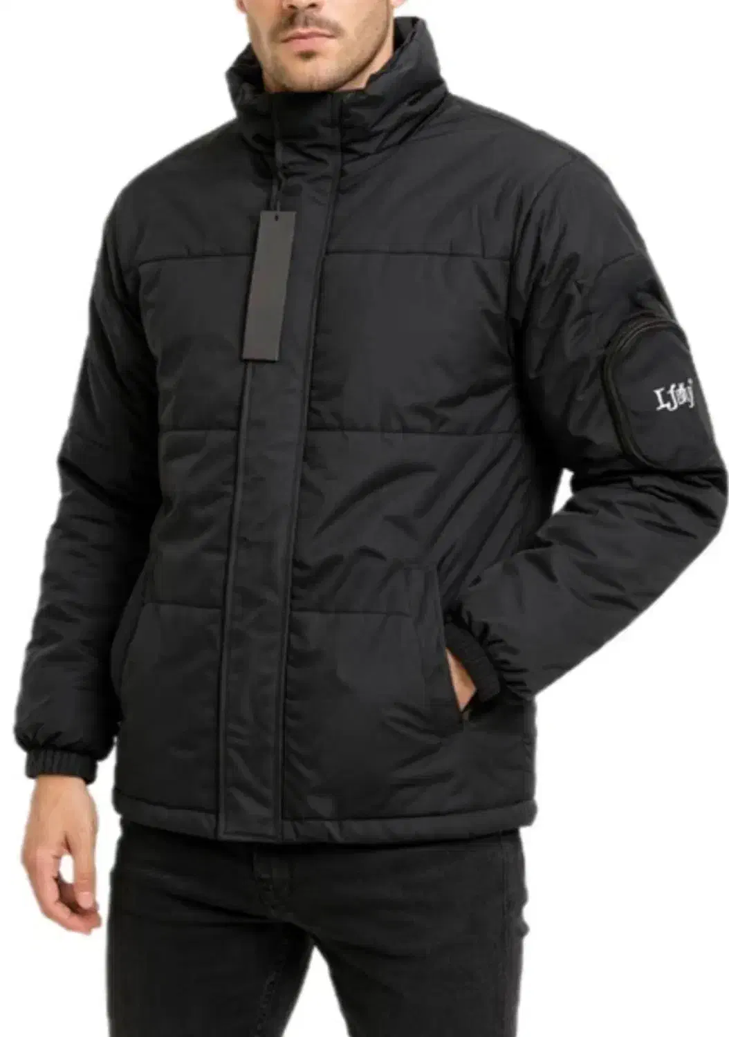 کاپشن lfdy مشکی سایز xl بزرگ|لباس|بهشهر, |دیوار