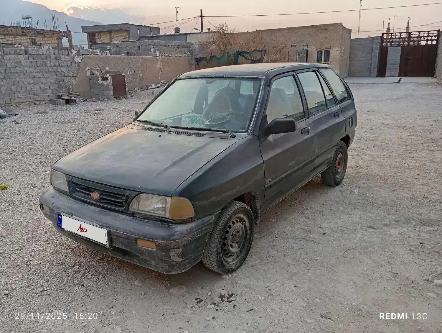 پراید یشمی 78|خودرو سواری و وانت|لامرد, |دیوار