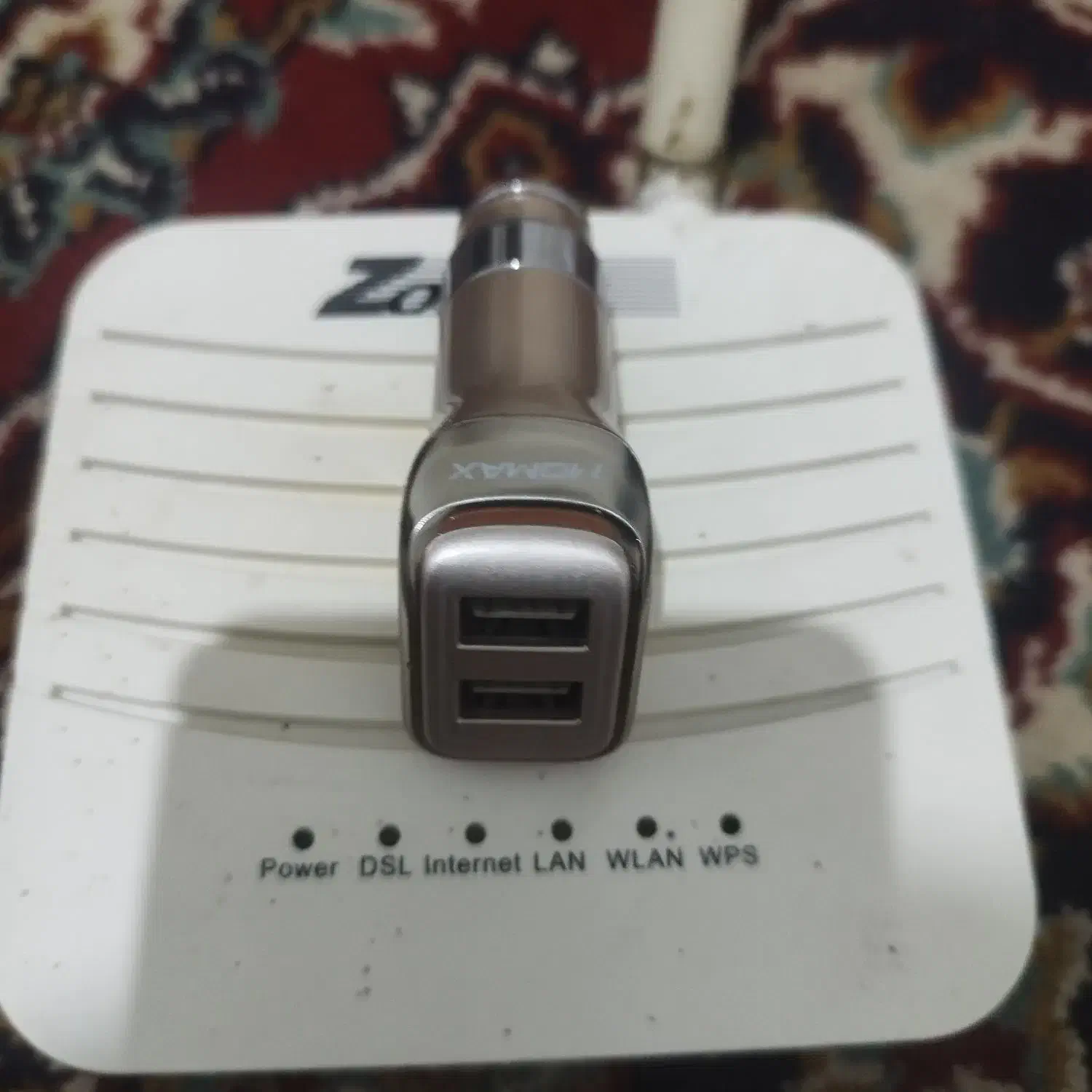 مودم زولتریکس و شارژر فندکی آیفون تایپ سی|مودم و تجهیزات شبکه|مشهد, پارک کوهستان|دیوار