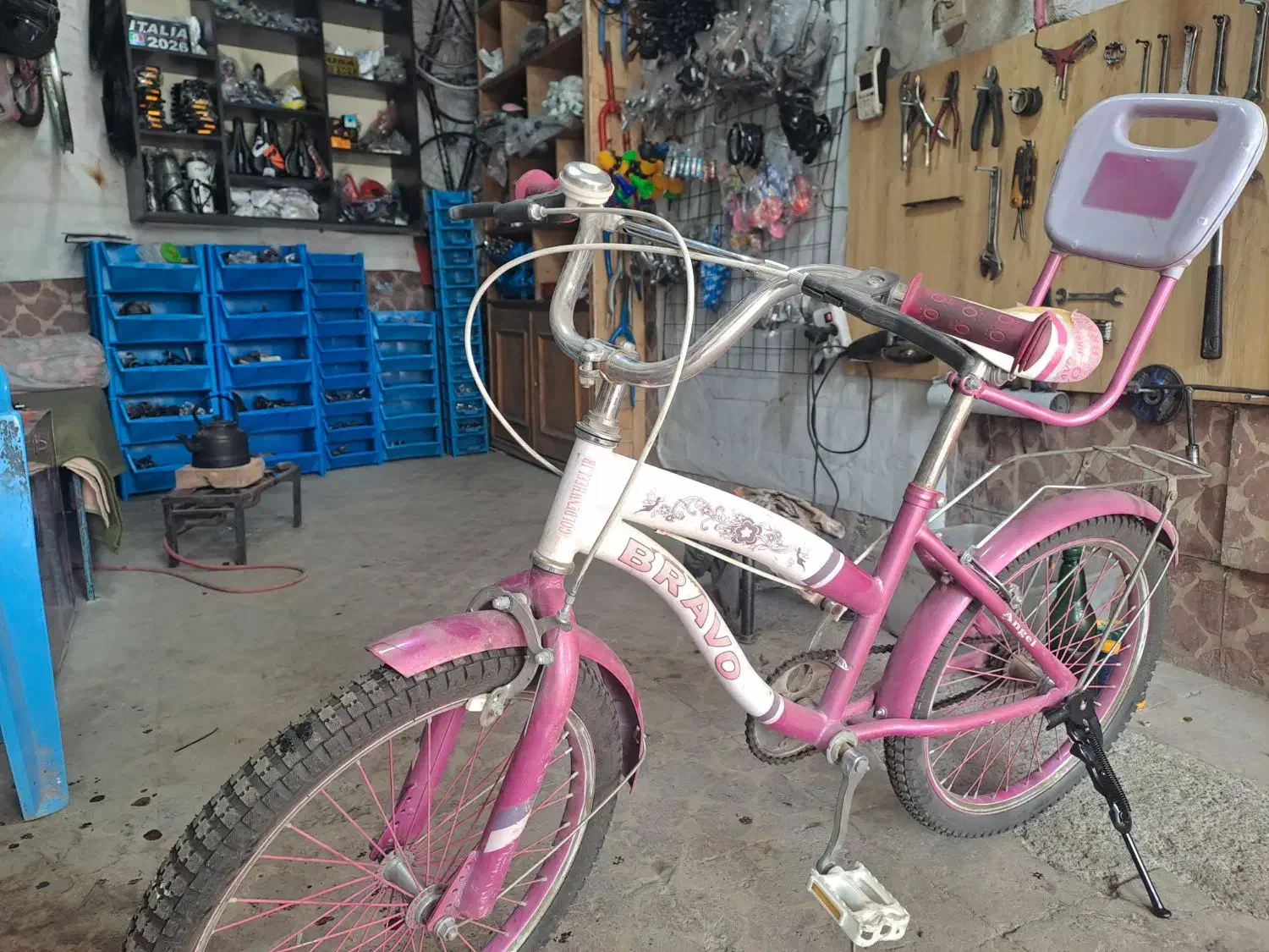 دوچرخه ۲۰ صورتی|دوچرخه، اسکیت، اسکوتر|مشگین شهر, |دیوار