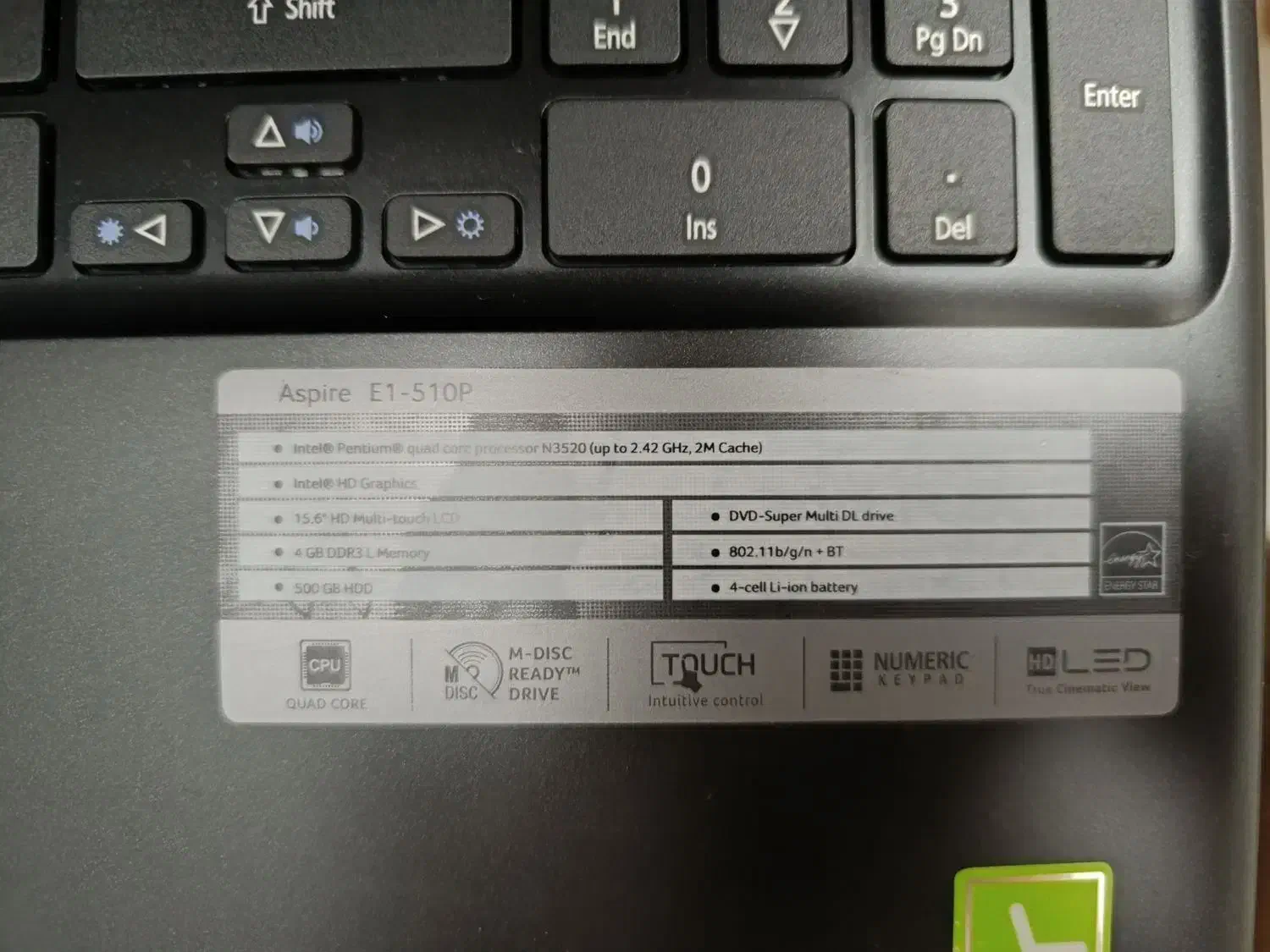 لپ تاپ مدل Acer|رایانه همراه|تهران, منیریه|دیوار