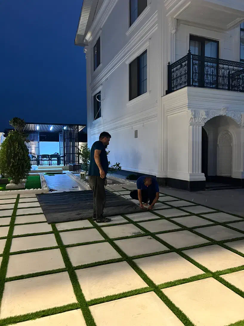 طراحی فضای سبز و محوطه سازی ویلا|خدمات پیشه و مهارت|صومعهسرا, |دیوار