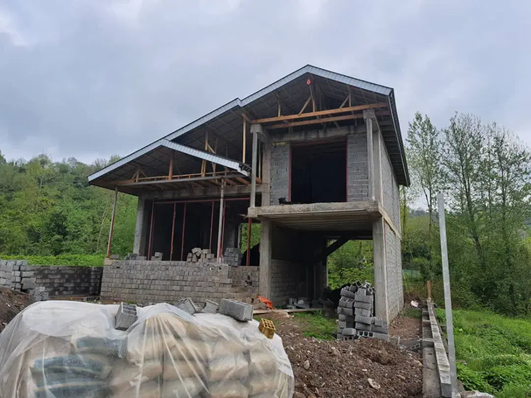 املش دوخواب ویلا نیمه ساخت ویو ابدی|فروش خانه و ویلا|املش, |دیوار