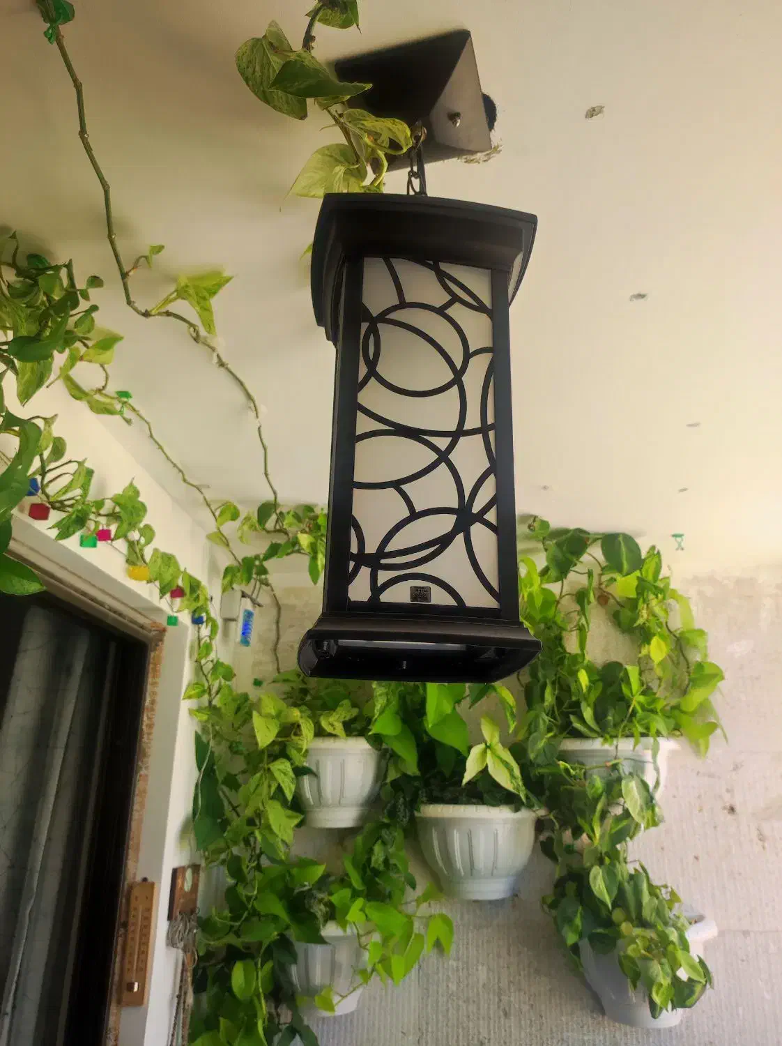 لوستر سقفی معبدی|لوستر و چراغ آویز|شیراز, شهرک گلستان|دیوار