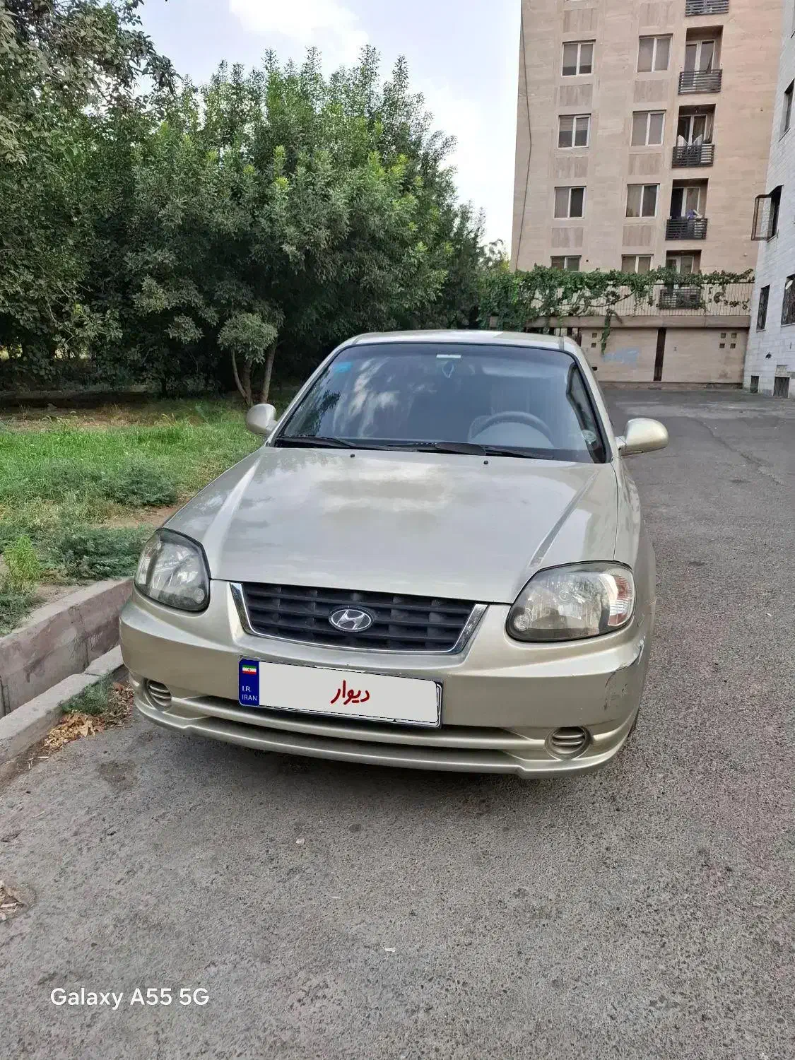 هیوندای ورنا بسیار تمیز فوری فروشی به علت مهاجرت|خودرو سواری و وانت|تهران, ابوذر|دیوار