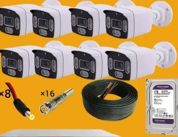 دوربین بی سیم سیم کارت خور دو لنزه چرخشی///|دوربین مداربسته|آبدانان, |دیوار