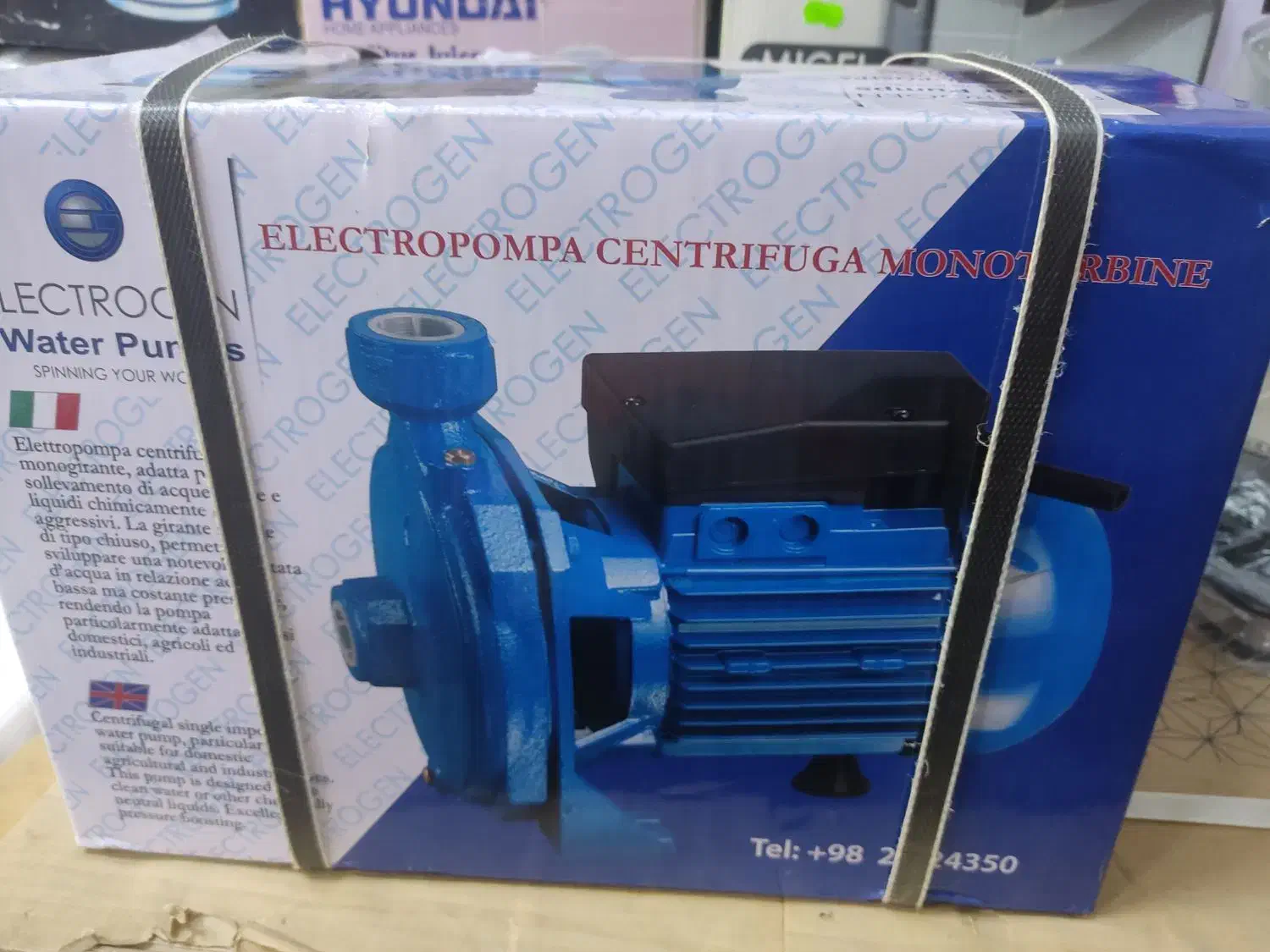 پمپ آب الکتروژن|مصالح و تجهیزات ساختمان|تهران, عباسآباد|دیوار