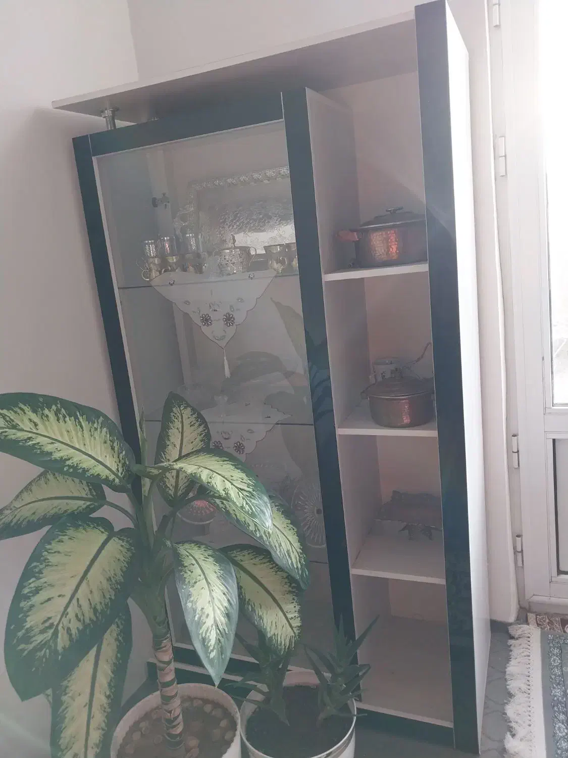 بوفه|بوفه، ویترین، کنسول|قره پشتلو, |دیوار