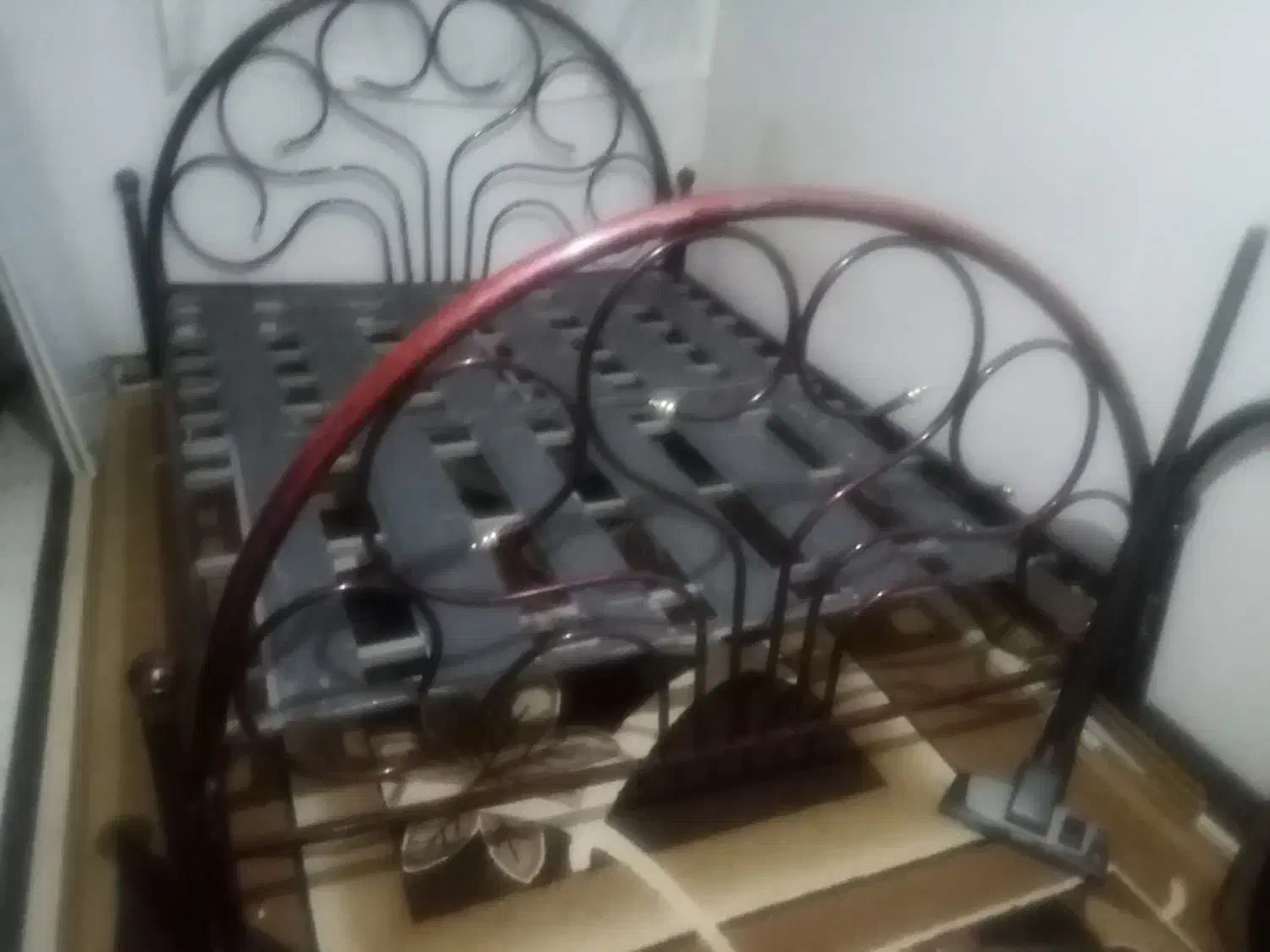 تخت خواب دونفره فزوشی|تخت و سرویس خواب|کرج, کمال‌شهر|دیوار