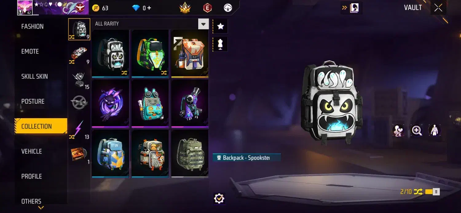 اکانت‌فری‌فایر|کنسول، بازی ویدئویی و آنلاین|اصفهان, قائمیه|دیوار