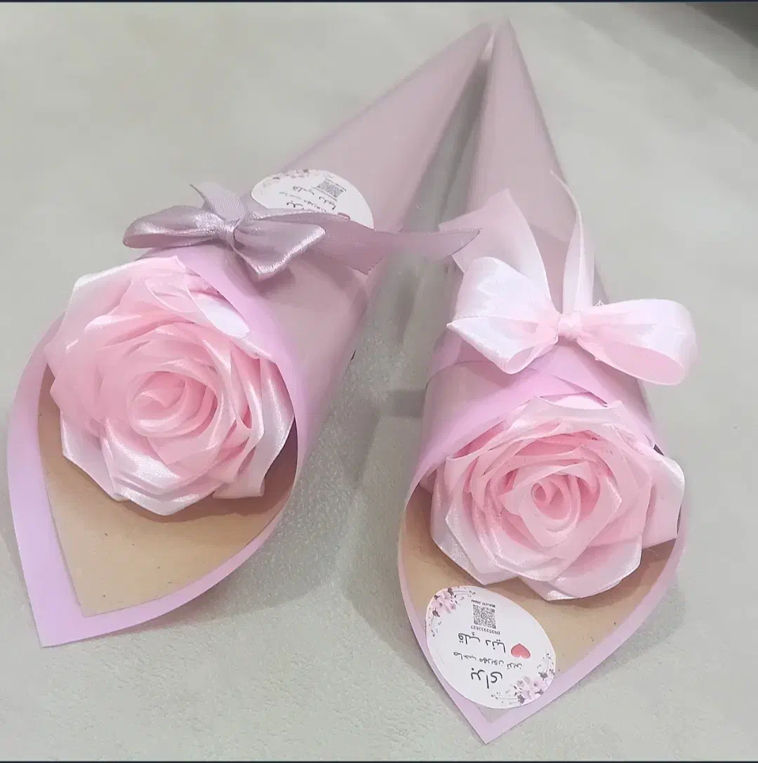 رز روبانی|گل مصنوعی|قم, شهرک امام حسن|دیوار