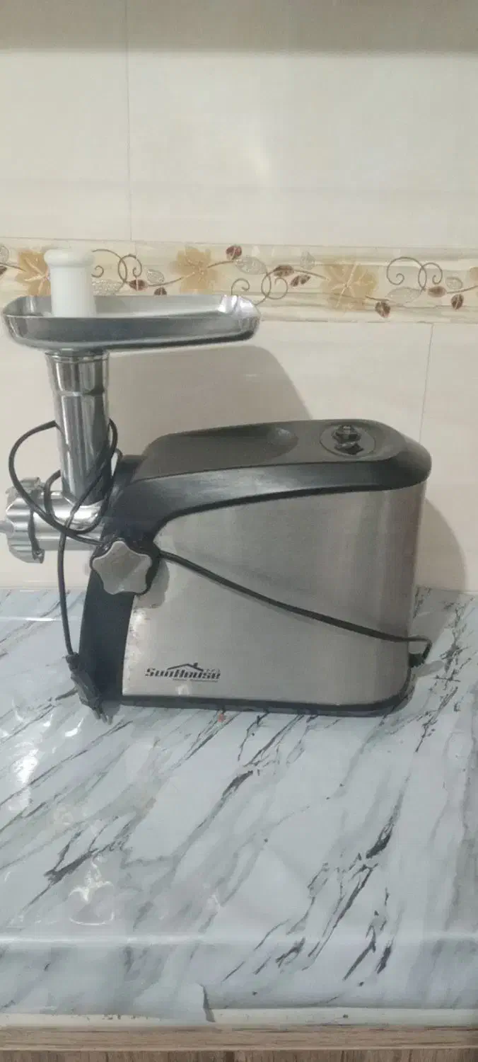 چرخ گوشت|خردکن، آسیاب، غذاساز|فیروزه, |دیوار