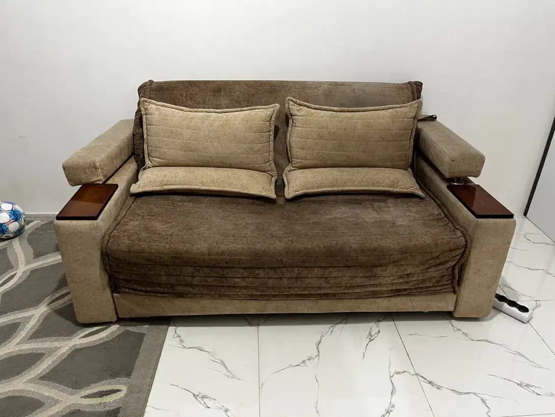 کاناپه تخت خواب شو|مبلمان خانگی و میز عسلی|گلستان (تهران), |دیوار