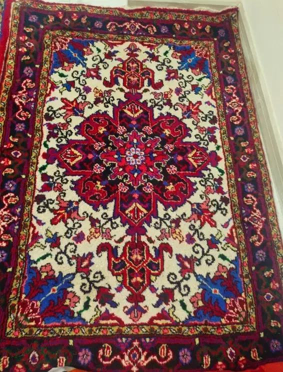 زرنیم دست باف زیبا1در1/5|فرش|تبریز, |دیوار