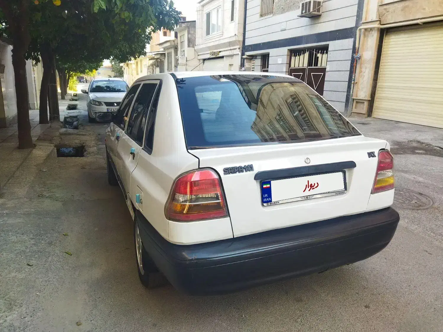 پراید سفید ۱۴۱ مدل ۸۸|خودرو سواری و وانت|گرگان, |دیوار