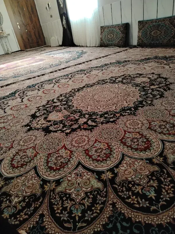 فرش 12 متری 3 عدد|فرش|زاوه, |دیوار