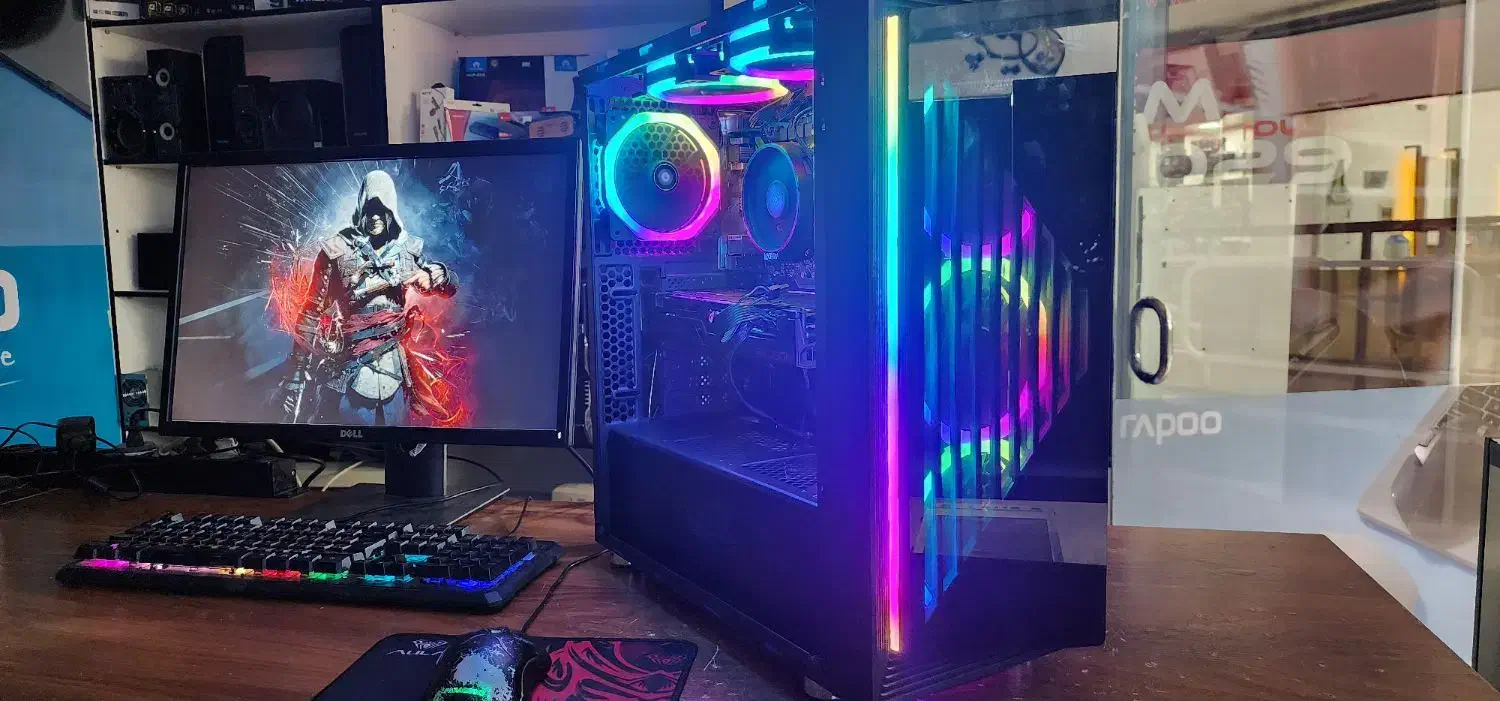 سیستم گیمینگ با گرافیک ۱۲ گیگ|رایانه رومیزی|گرگان, |دیوار