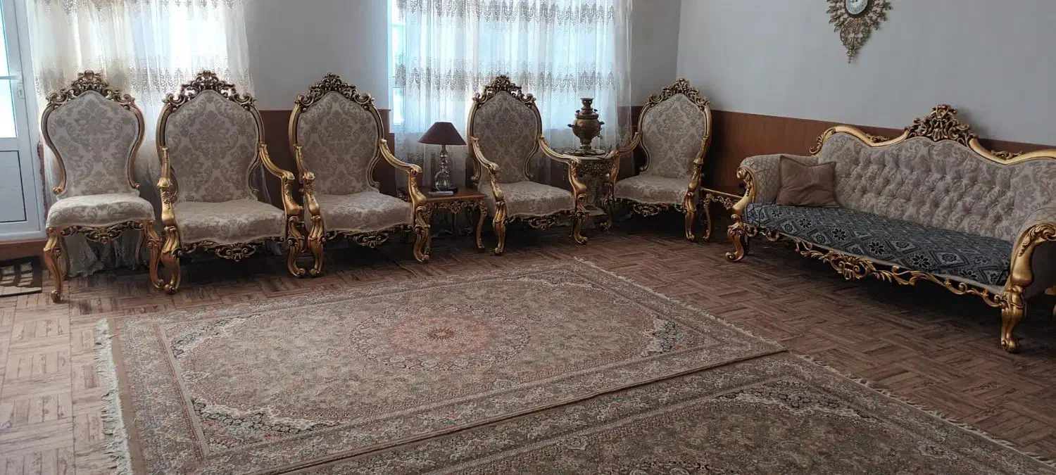 مبل ۷نفره با میز غذاخوری چهارنفره|مبلمان خانگی و میز عسلی|مرند, |دیوار