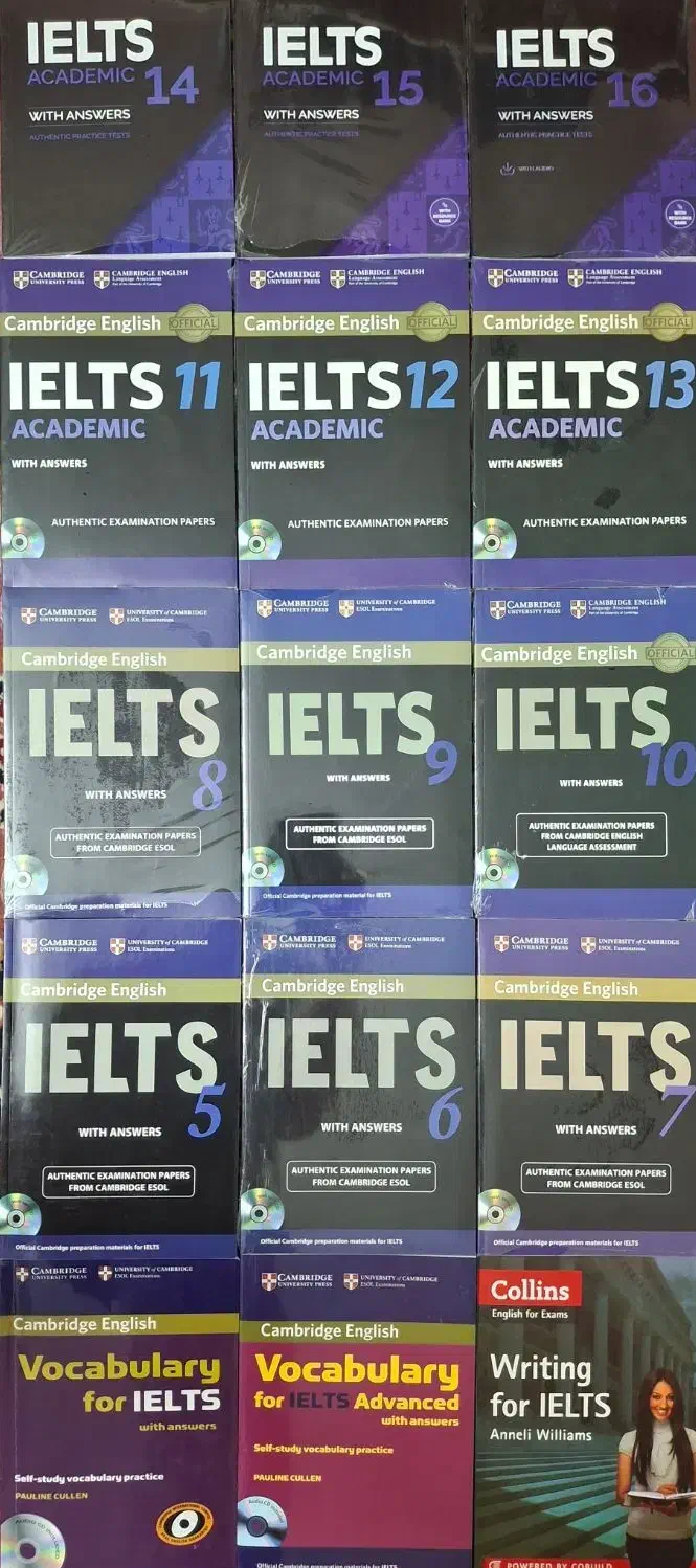 کتاب آزمون زبان IELTS - کمبریج، لغت، کالینز|کتاب و مجله آموزشی|بجنورد, |دیوار