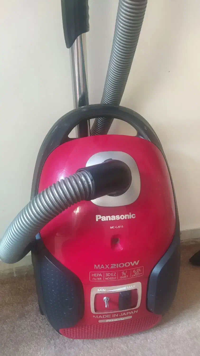 جارو برقی ۲۱۰۰ وات اصل ژاپن|جاروبرقی، جارو شارژی، بخارشو|تهران, ابوذر|دیوار