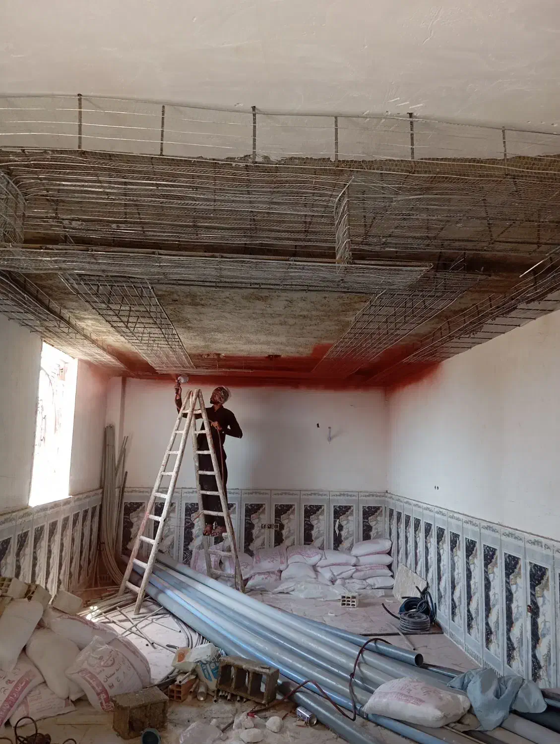 رنگآمیزی ساختمان وش رنگ|خدمات پیشه و مهارت|چابهار, |دیوار