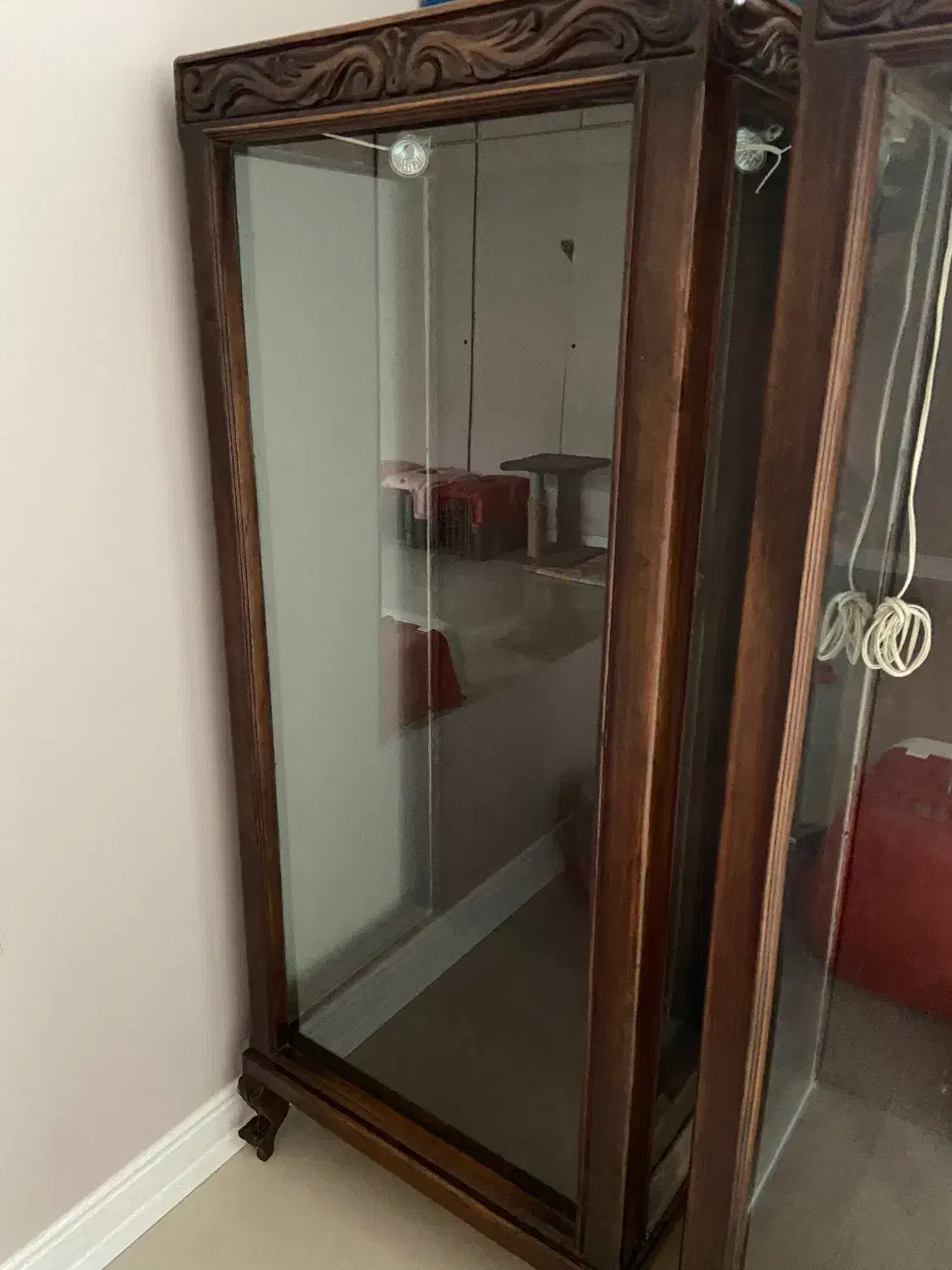 یک جفت بوفه تمام چوب راش|بوفه، ویترین، کنسول|تهران, امانیه|دیوار