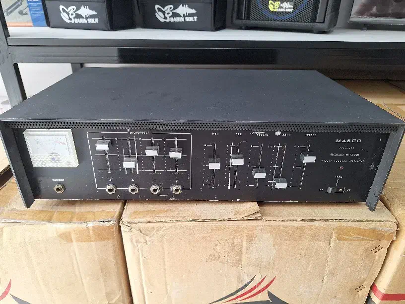 آمپلی فایر ماسکو ساخت ژاپن آنتیک تمیز وسالم|کلکسیون اشیاء عتیقه|کاشان, زیدی|دیوار