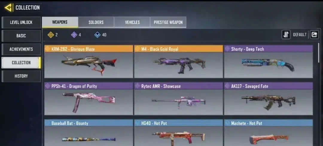 اکانت کالاف کریم لجند خام|کنسول، بازی ویدئویی و آنلاین|شیراز, ملاصدرا|دیوار