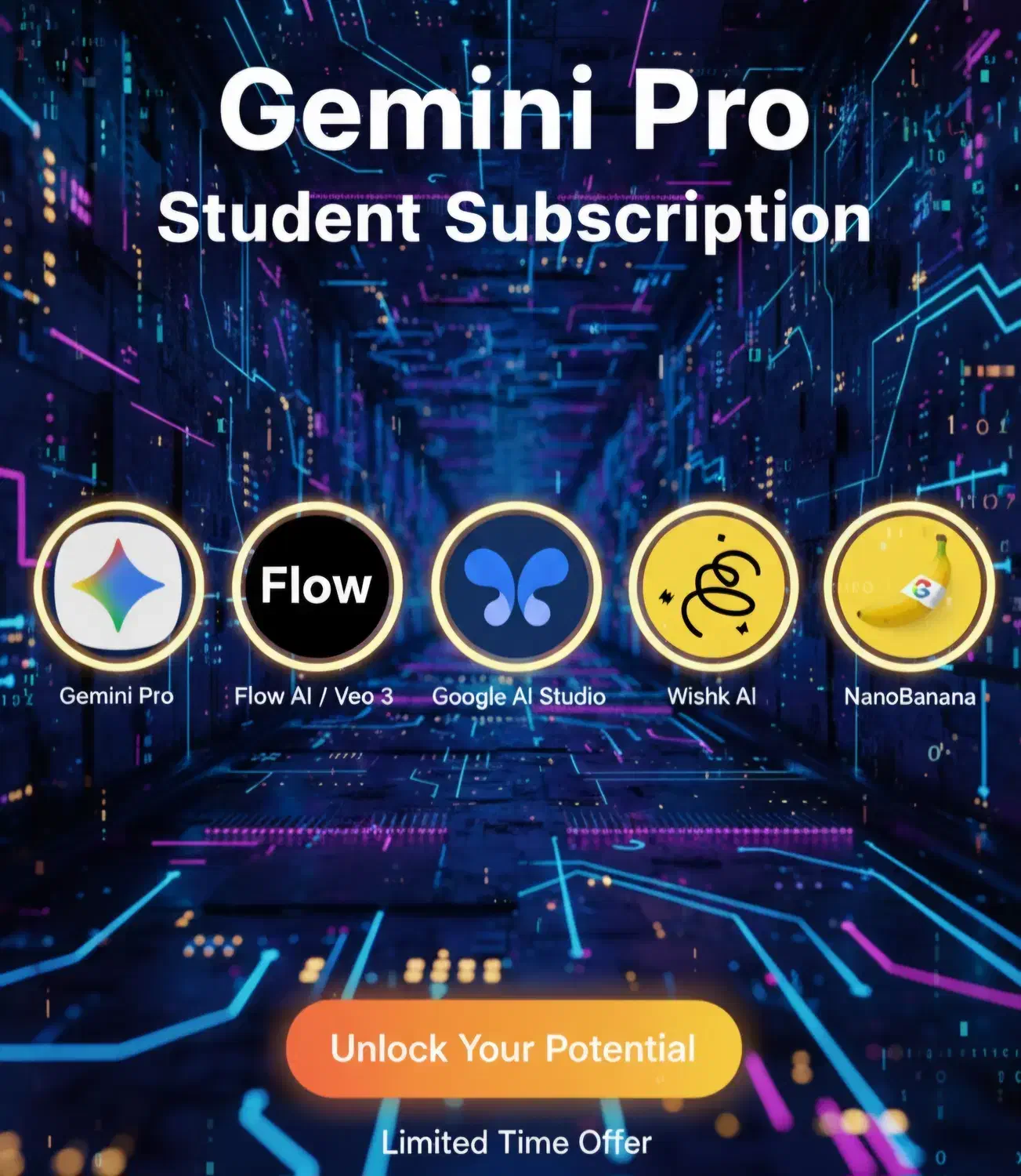اشتراک یک‌ساله تضمینیGemini Pro جمنای قیمت فقط ۲۵۰|قطعات و لوازم جانبی رایانه|قم, سالاریه|دیوار