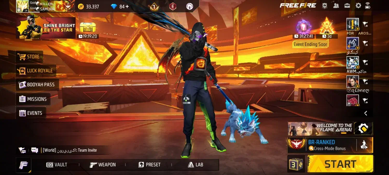 اکانت فری فایر|کنسول، بازی ویدئویی و آنلاین|کرج, خرمدشت|دیوار