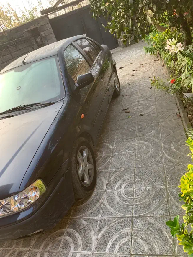 سمند lx مدل ۹۰ سفارشی|خودرو سواری و وانت|لاهیجان, شیشه گران|دیوار