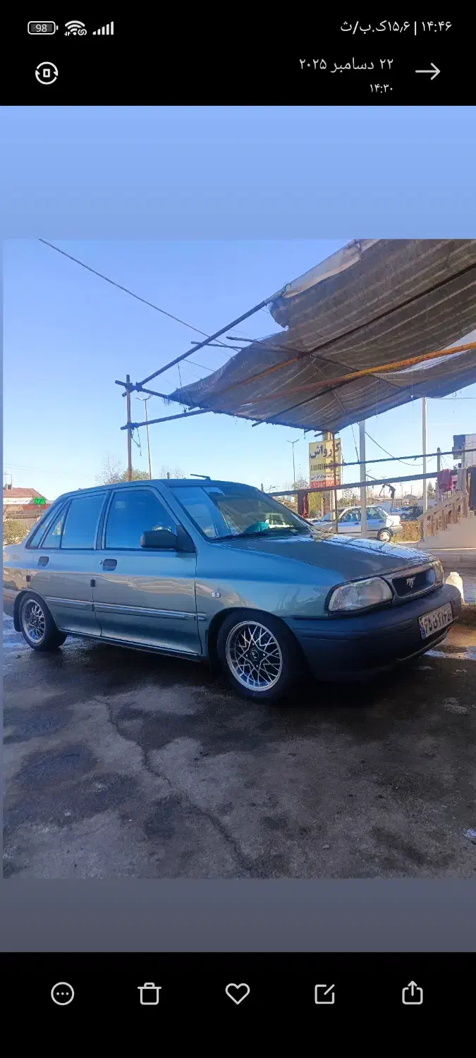 پراید مدل 86 سالم|خودرو سواری و وانت|صومعه‌سرا, |دیوار