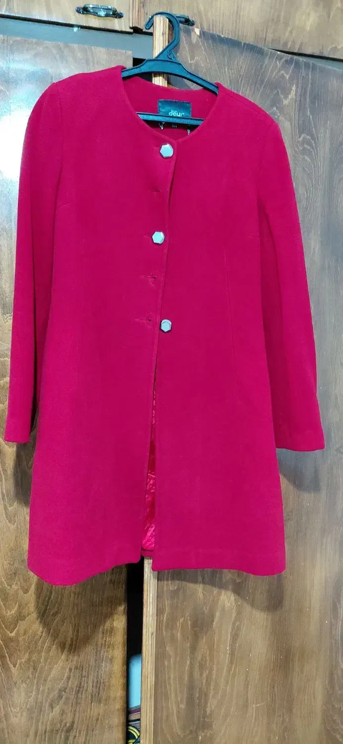 پالتو زرشکی تیره سایز ۴۴|لباس|تایباد, |دیوار