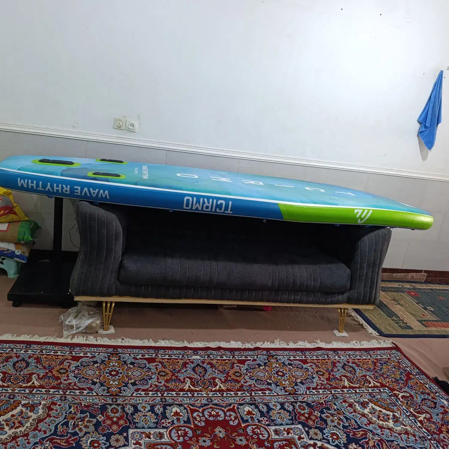 پدل برد برند TCIRMOمدلWAVE RHYTHMدوبار استفاده|غواصی و ورزش‌های آبی|بهبهان, |دیوار