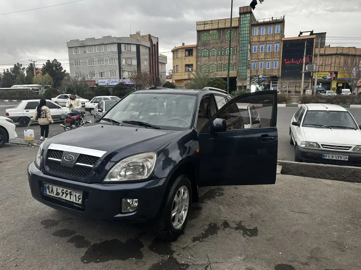 MVM X33 مدل ۹۳ چند لکه رنگ|خودرو سواری و وانت|قم, نیروگاه|دیوار