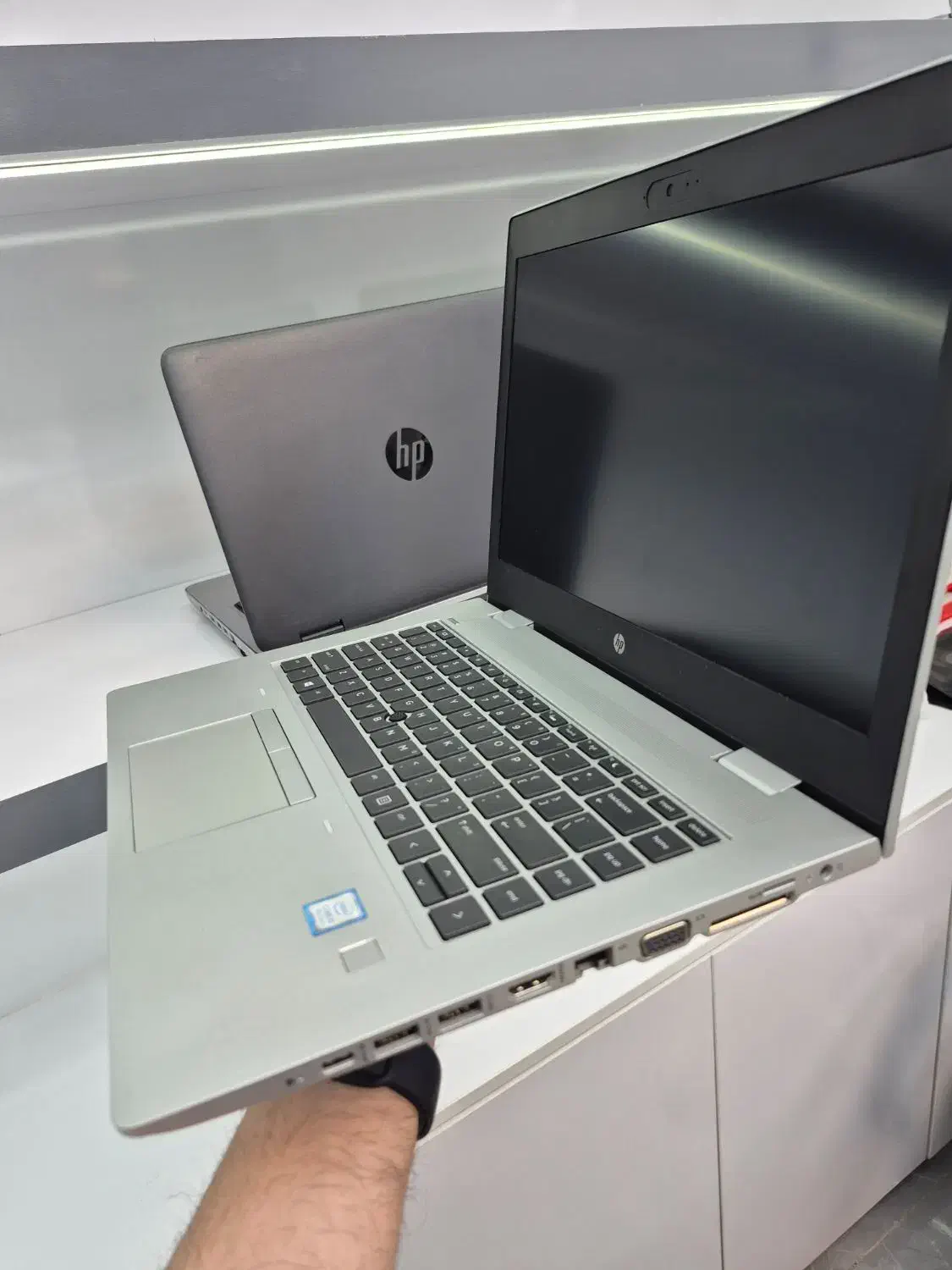 لپ تاپ HP i5 نسل ۸ بسیار تمیز|رایانه همراه|کرمانشاه, |دیوار