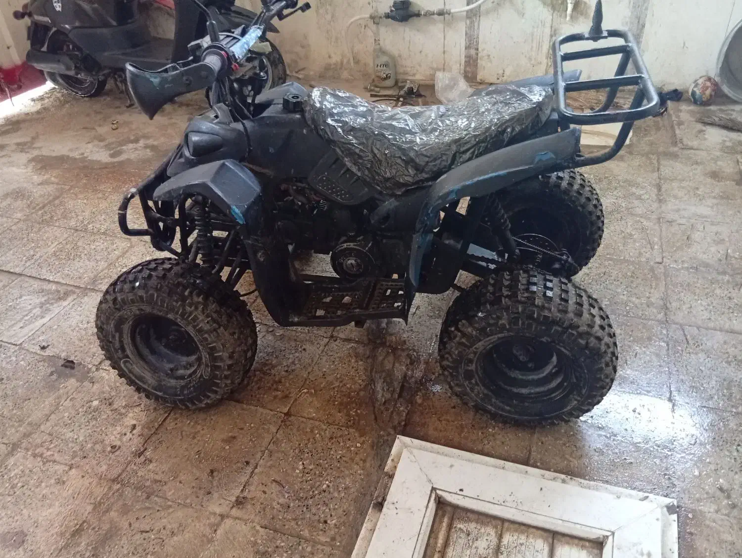 موتور چهار چرخ 4زمانه 110سی سی|موتورسیکلت|قشم, |دیوار