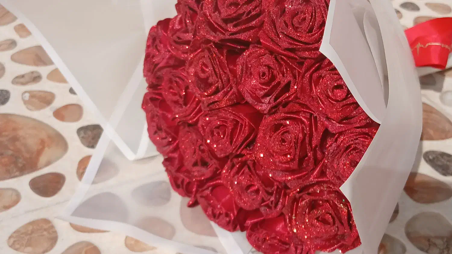 دسته گل روبانی|گل مصنوعی|دوگنبدان, |دیوار