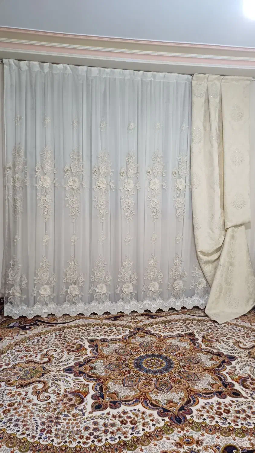 پرده پذیرایی|پرده، رانر، رومیزی|ورامین, خیر آباد|دیوار