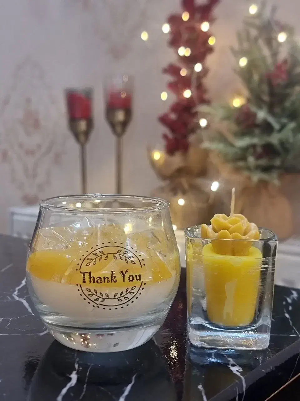 شمعهای دستساز مناسب دکور و هدیه|صنایع دستی و سایر لوازم تزئینی|سلمانشهر, |دیوار