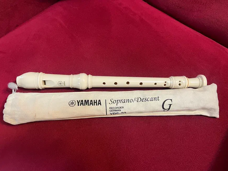 فلوت ریکوردر یاماها ژرمن YRS 22  اصلی و در حد نو|سازهای بادی|کرمان, |دیوار