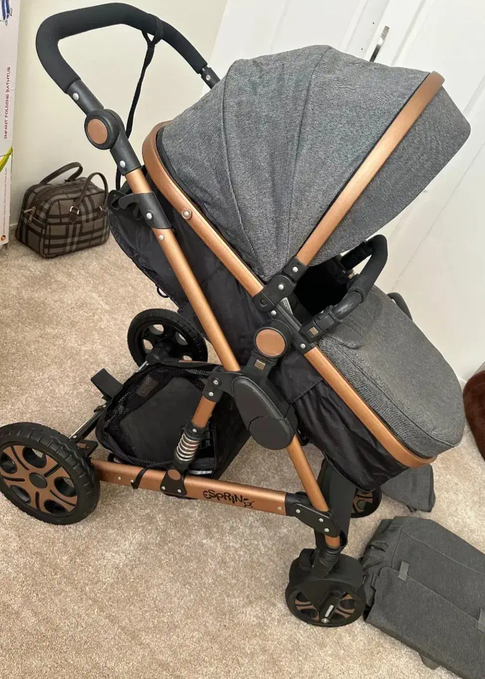 ست کالسکه و کریر اسپرینگ|کالسکه و لوازم جانبی|کرمانشاه, |دیوار