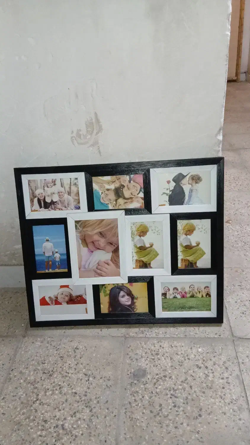 قاب عکس ده تایی|تابلو، نقاشی، عکس|میانه, |دیوار
