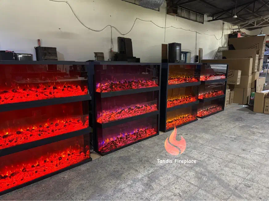 شومینه برقی دکوراتیو|بخاری، هیتر، شومینه|باغستان, |دیوار