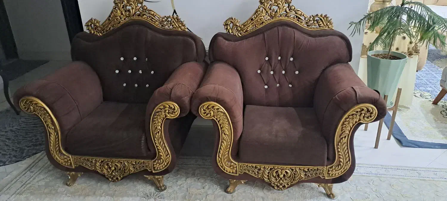 مبل ۸نفره|مبلمان خانگی و میز عسلی|گناباد, |دیوار