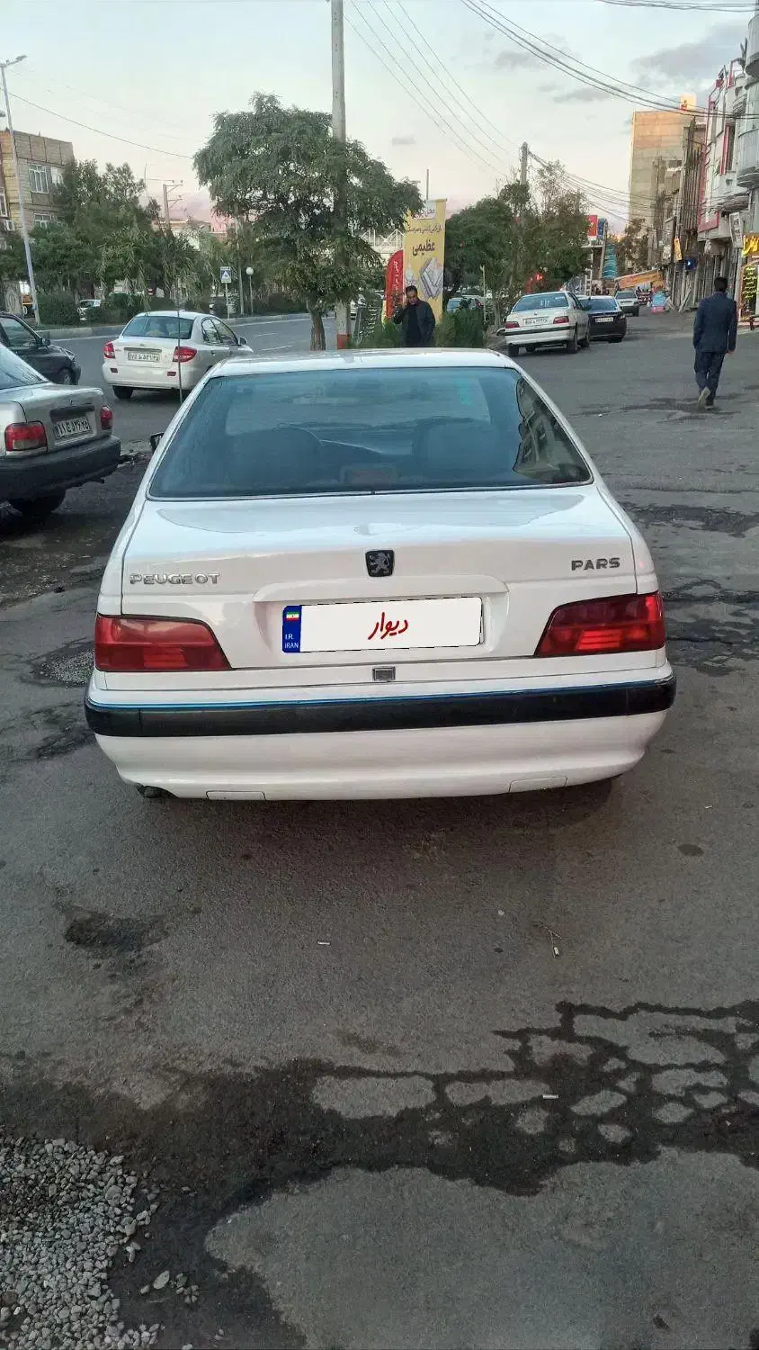 پژو پارس ۹۰ بدون رنگ|خودرو سواری و وانت|مرند, |دیوار