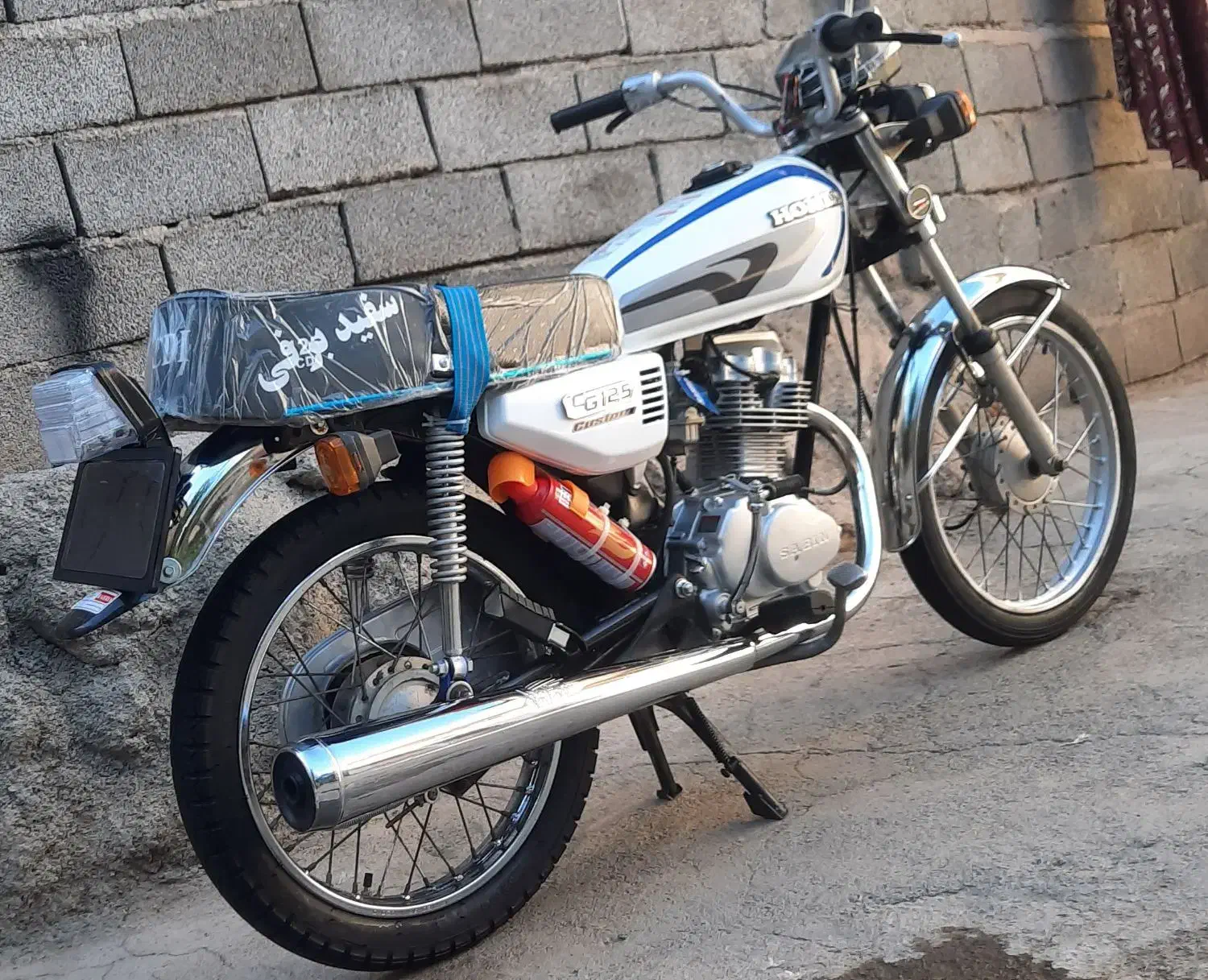 موتور ۱۲۵ اسپرت مزایده ای|موتورسیکلت|خوی, |دیوار