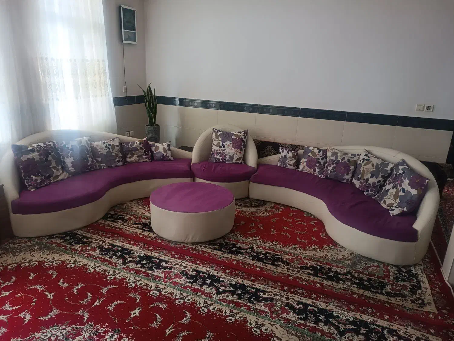 مبل 9نفره|مبلمان خانگی و میز عسلی|کبودرآهنگ, |دیوار